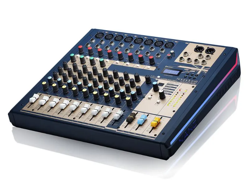 Mixer Analog Soundcraft Nano M12BT