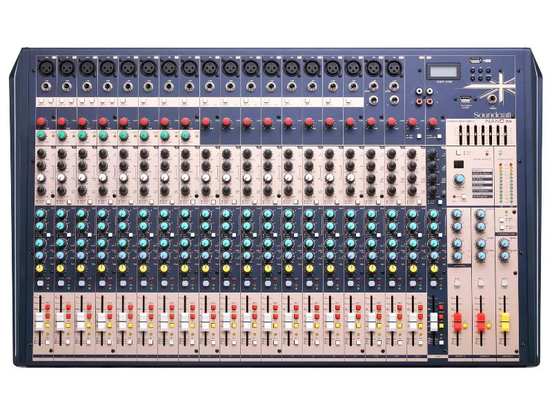 Mixer Analog Soundcraft Nano M24