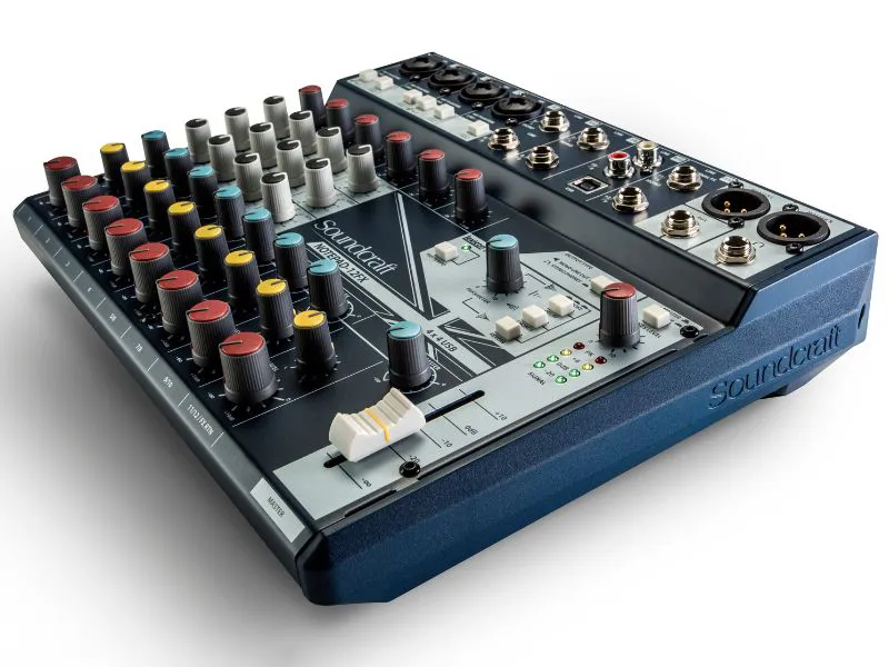 Mixer Analog Soundcraft Notepad 12FX