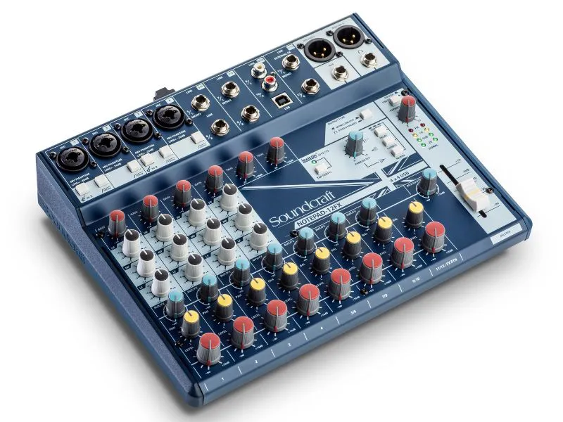 Mixer Analog Soundcraft Notepad 12FX