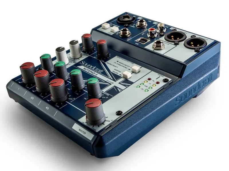 Mixer Analog Soundcraft Notepad 5