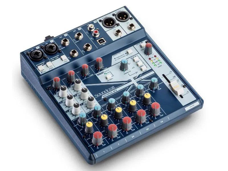 Mixer Analog Soundcraft Notepad 8FX