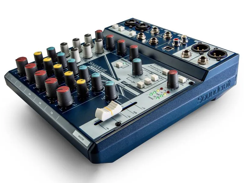 Mixer Analog Soundcraft Notepad 8FX