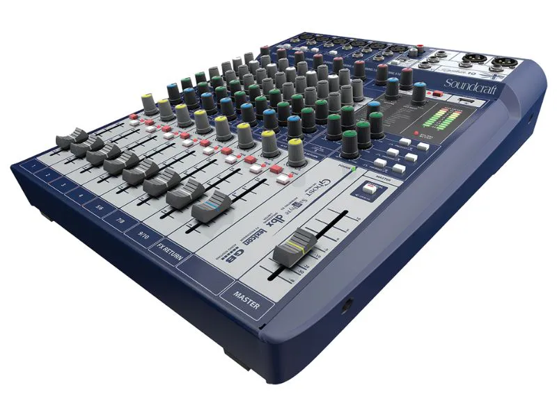 Mixer Analog Soundcraft Signature 10