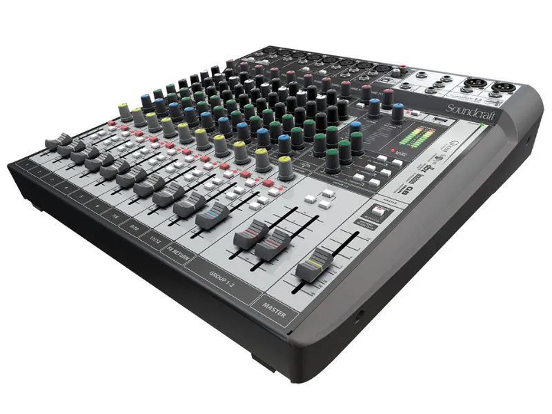 Mixer Analog Soundcraft Signature 12 MTK