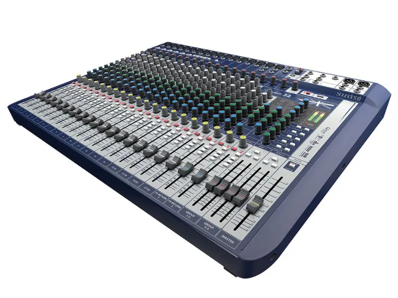 Mixer Analog Soundcraft Signature 22
