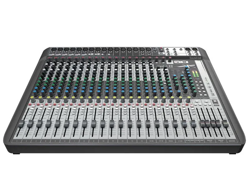 Mixer Analog Soundcraft Signature 22 MTK