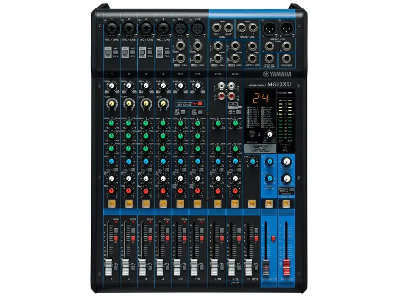 Mixer Analog Yamaha MG12XU