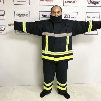 Quần Áo Chống Cháy Nomex 5 Lớp Chịu Nhiệt 1000 Độ C
