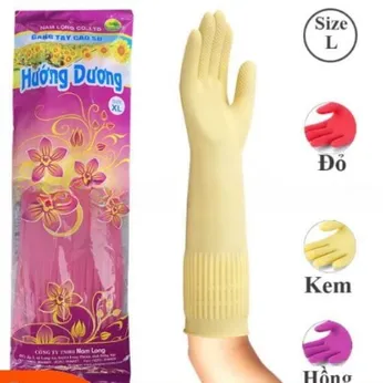 Bao Tay Bảo Hộ Cao Su Hướng Dương Size L