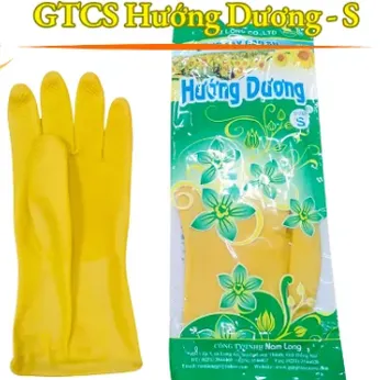 Bao Tay Bảo Hộ Cao Su Hướng Dương Size S