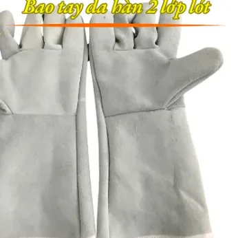 Bao Tay Bảo Hộ Da Hàn Vải 2 Lớp Lót