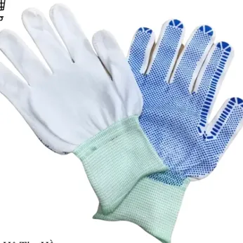 Bao Tay Bảo Hộ Vải Thun Mỏng Phủ Hạt Nhựa