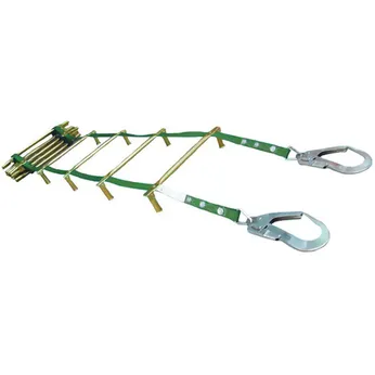 Thang Dây Thoát Hiểm Bậc Thép Có Chân Chống Tường An Toàn