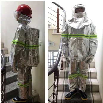 Quần Áo Chống Cháy Tráng Bạc Hàn Quốc 500 Độ