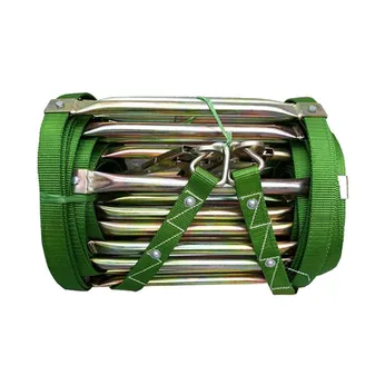 Thang Dây Thoát Hiểm Nhà Cao Tầng Bậc Thép Mạ Kẽm chống Rỉ