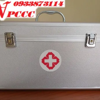 Hộp Cứu Thương Nhôm FIRST AID KIT (Dùng Cho 40 người)
