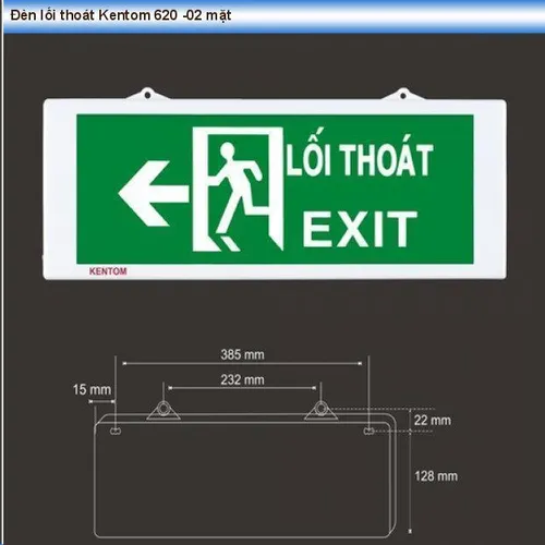 Đèn Exit KT 620