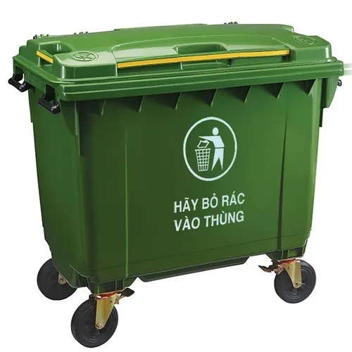 Thùng Rác Công Cộng Nhựa 660 Lít