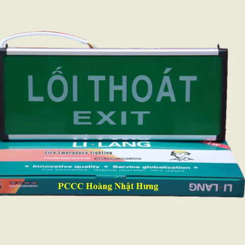 Đèn Exit Thoát Hiểm Lilang 2 Mặt