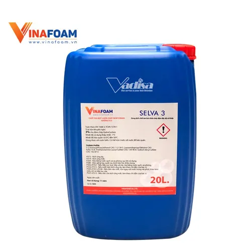 Bọt Foam Chữa Cháy Selva 3 AFFF 3% Việt Nam Vinafoam