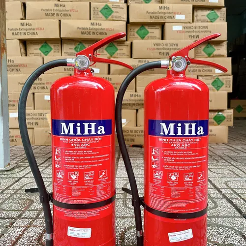 Bình Chữa Cháy Miha Bột ABC 4Kg