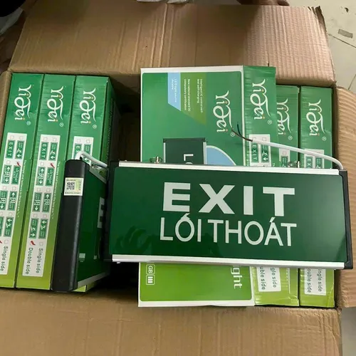 Đèn Exit Thoát Hiểm YIFEI Có Tem Kiểm Định