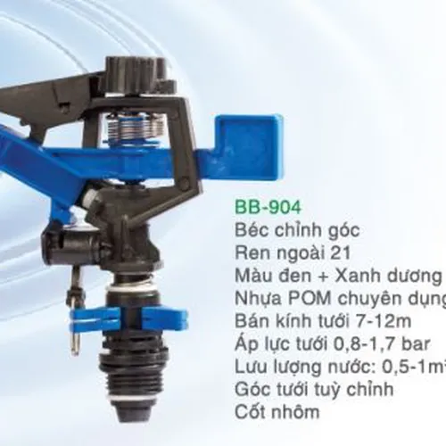 Béc Phun Cánh Đập Chỉnh Góc BB-904