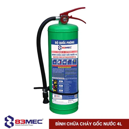 Bình Chữa Cháy Gốc Nước 4 Lít 83MEC - BQP