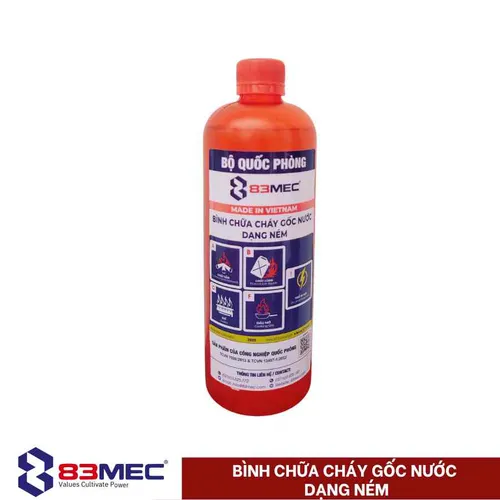 Bình Chữa Cháy Gốc Nước Dạng Ném 83MEC - BQP