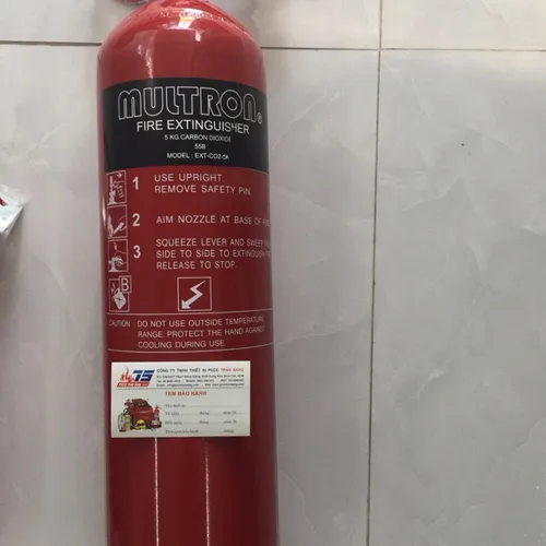 Bình Chữa Cháy Khí Co2 Multron 2Kg Singapore