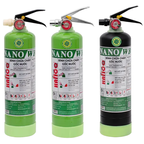 Bình Chữa Cháy Pin Xe Điện Gốc Nước 950ML Hafico NANO/WB HFNWB950
