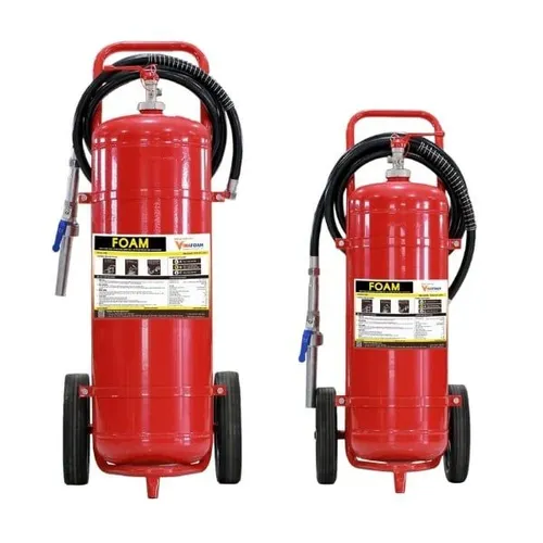 Bình Chữa Cháy Xe Đẩy Bột ABC 25Kg Vinafoam