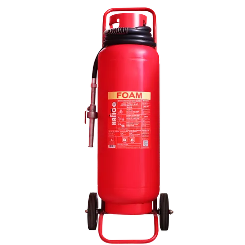Bình Chữa Cháy Xe Đẩy Bọt Foam 50Lít HFF50M Hafico