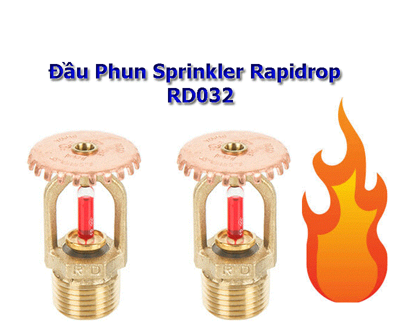 Đầu Phun Chữa Cháy Sprinkler Rapidrop RD020