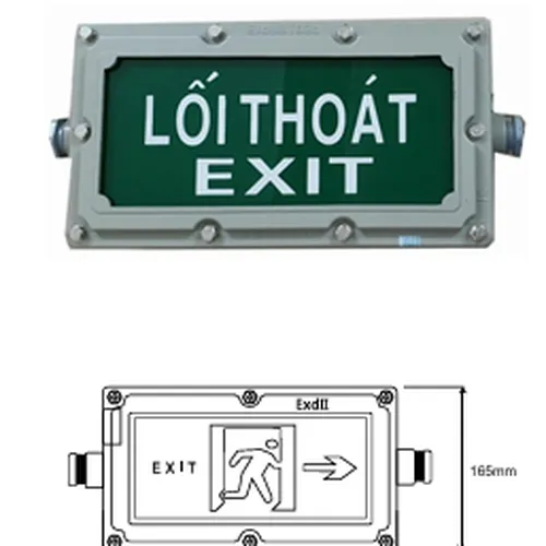 Đèn Exit Chống Nổ LL-EXCN120P LILANG