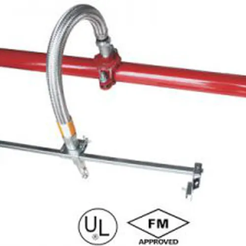 Ống Inox Dẻo Nối Đầu Phun Chữa Cháy Dài 700mm DJ25UB DN15
