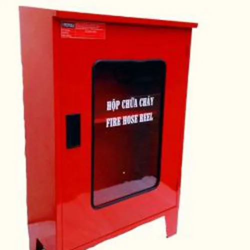Tủ Chữa Cháy Ngoài Trời 50x70x20 Có Chân Mái Che