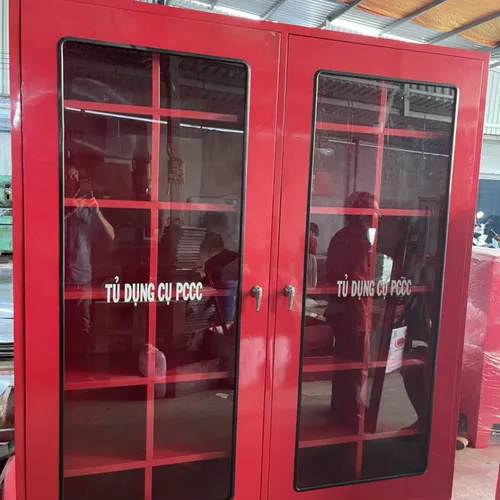 Tủ Đựng Quần Áo Chữa Cháy - Tủ Dụng Cụ PCCC - Tủ Đựng Thiết Bị Cứu Hộ Cứu Nạn