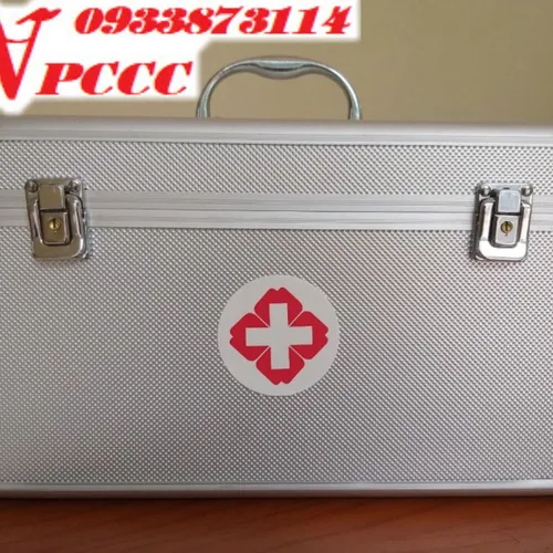 Hộp Cứu Thương Nhôm FIRST AID KIT (Dùng Cho 40 người)