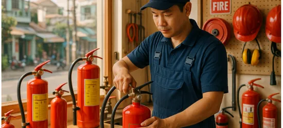 Nạp Sạc Bình Chữa Cháy Tại Xã Tân An Hội TPHCM