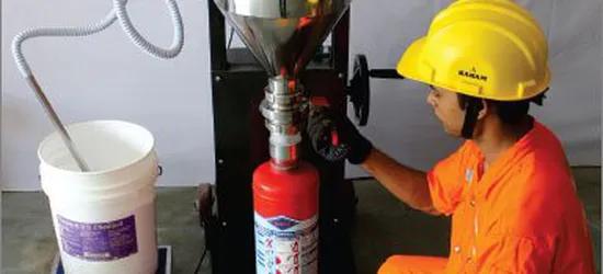 Nạp Sạc Bình Chữa Cháy Tại KCN Mỹ Tho Tiền Giang