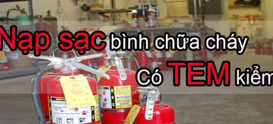 Nạp Bình Chữa Cháy Tại KCN Maplatree Bình Dương