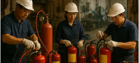 Nạp Sạc Bình Chữa Cháy Tại Xã Bình Khánh TPHCM