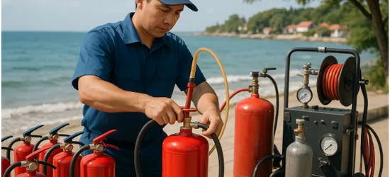 Nạp Sạc Bình Chữa Cháy Tại Xã An Thới Đông TPHCM