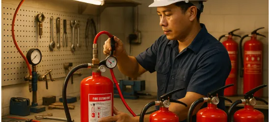 Nạp Sạc Bình Chữa Cháy Tại Xã Bà Điểm TPHCM