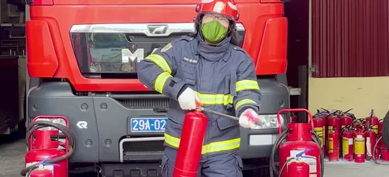 Nạp Bình Chữa Cháy Tại KCV Phần Mềm Quang Trung Quận 12 TPHCM