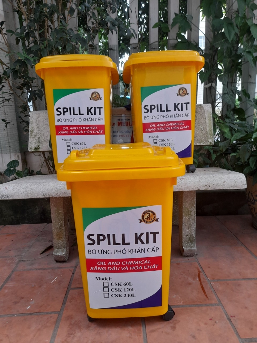 ✓Bộ Ứng Phó Tràn Dầu Và Hoá Chất 30 Lít (Spill Kit 30)