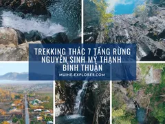Trekking Suối Đá Thác 7 Tầng Trong Cánh Rừng Nguyên Sinh Mỹ Thạnh Tại Bình Thuận