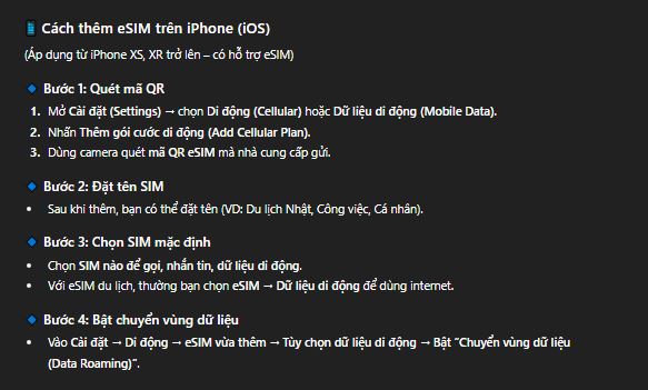 ESIM CHÂU ÂU 33 NƯỚC 5 NGÀY 1GB/ NGÀY